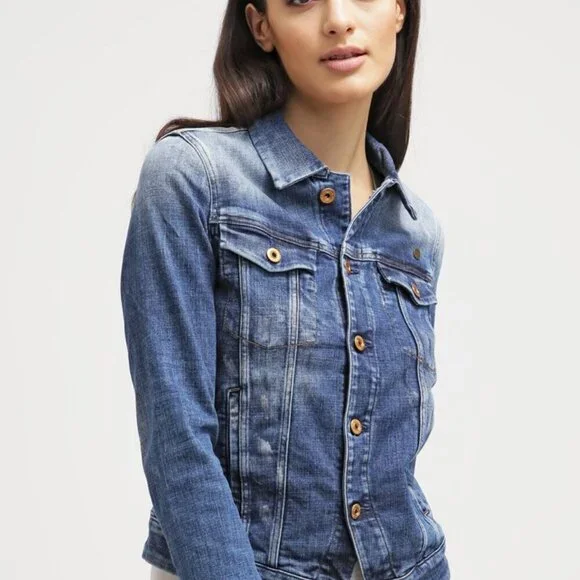 H&M Cropped Jean Jacket - Picture 1 of 11